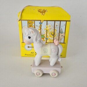 Precious Moments 521833 Birthday Train Being Nine is Just Devine Age 9 Horse